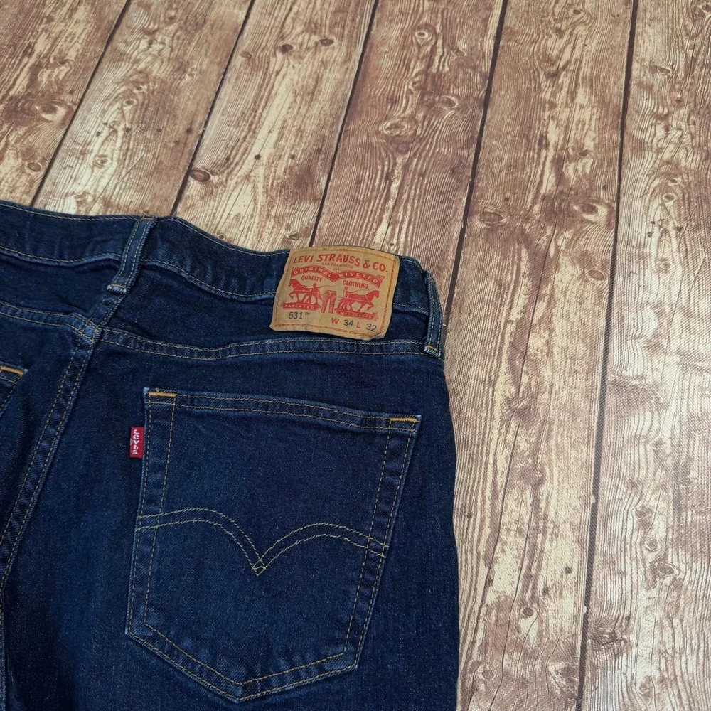 Levi 531 Athletic Slim Jeans Mens Fits 32x30